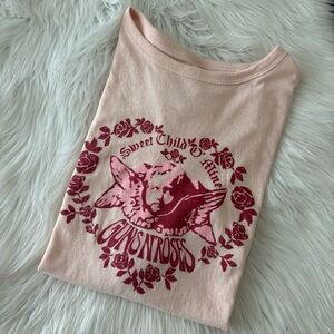 Guns N Roses Sweet Child of Mine Pink Cherub Tee